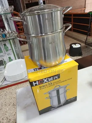 Two Layers Stainless Steel Steam Pot ( 24cm)