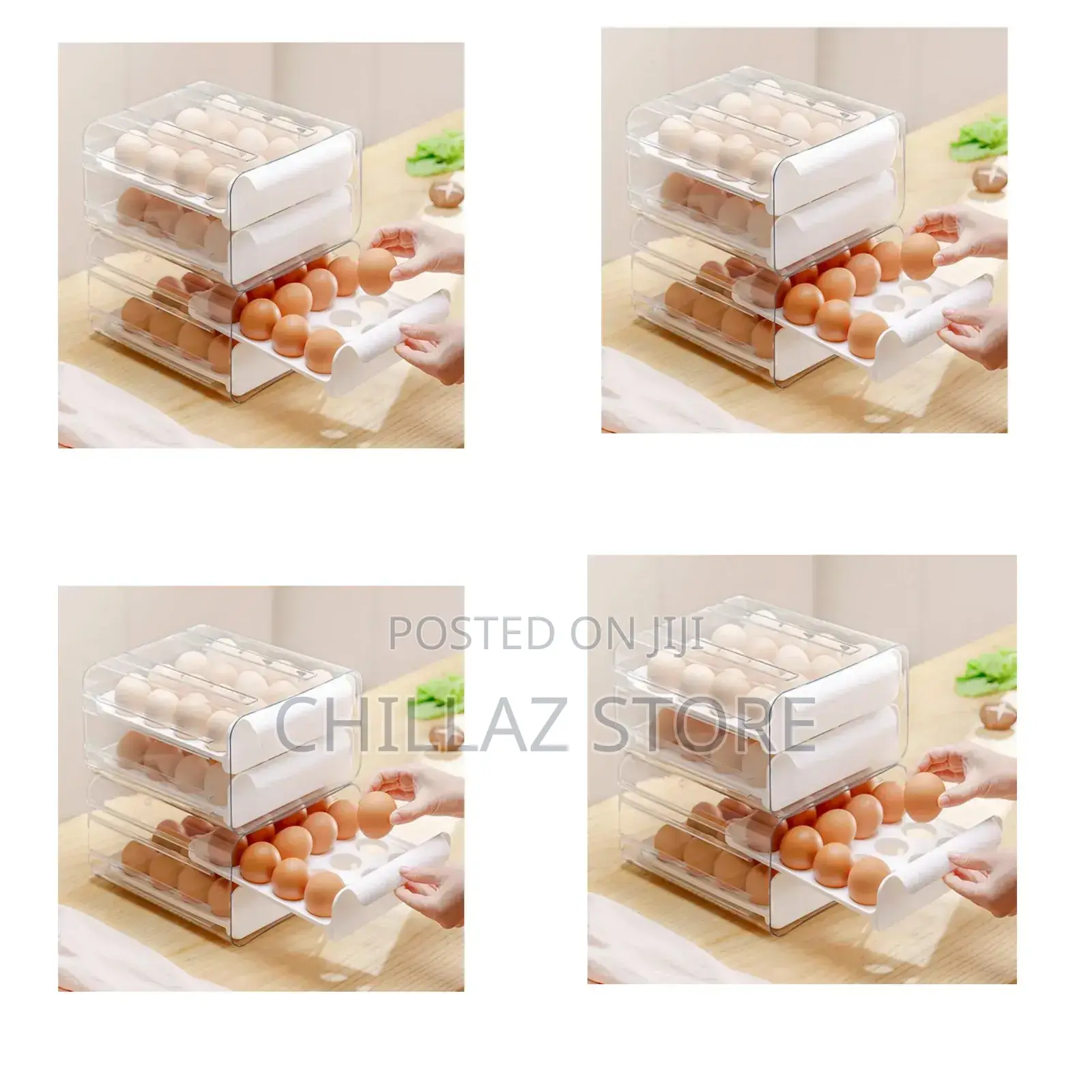 4 Layers Egg Storage Box.