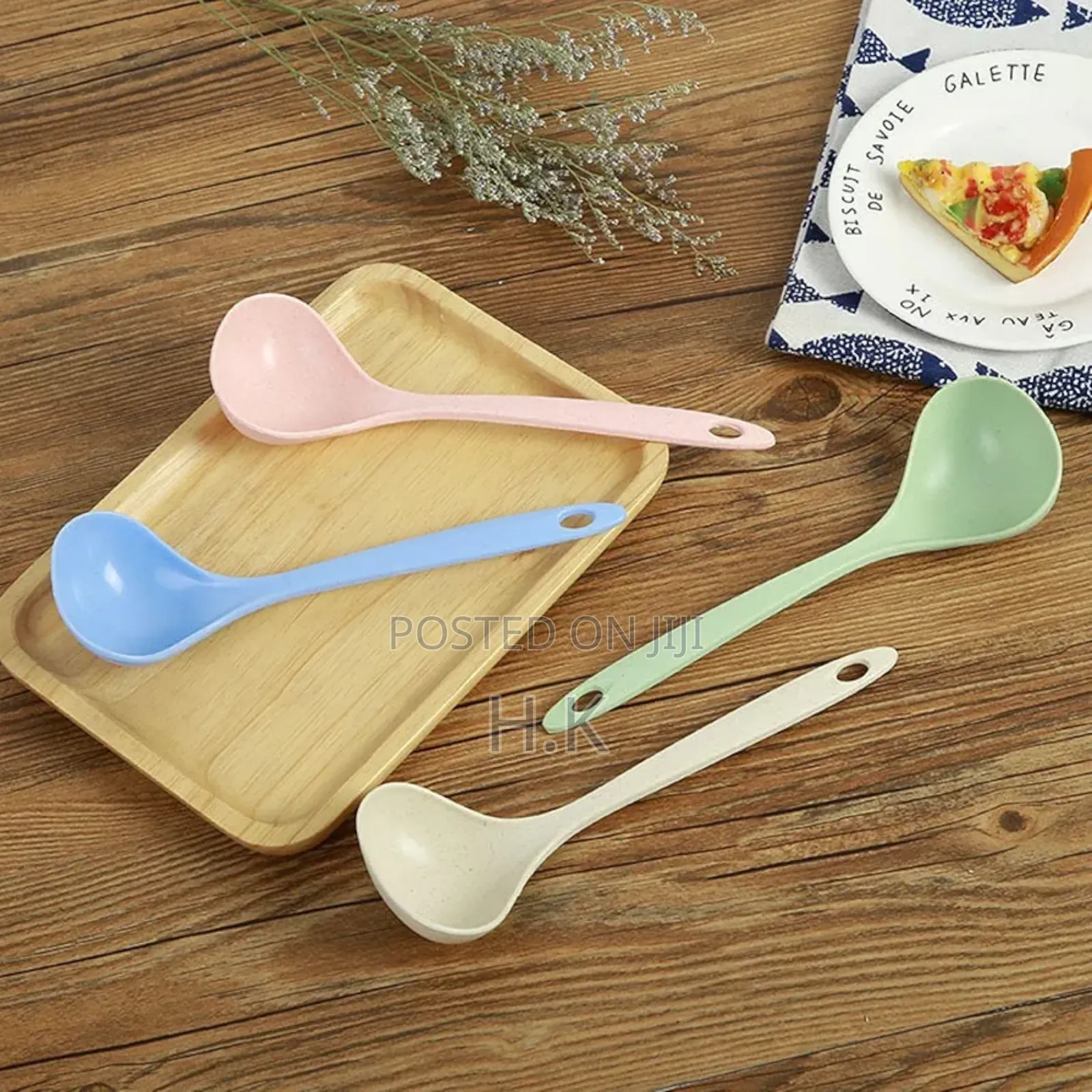 3pcs Thick and Large Capacity Soup Spoon