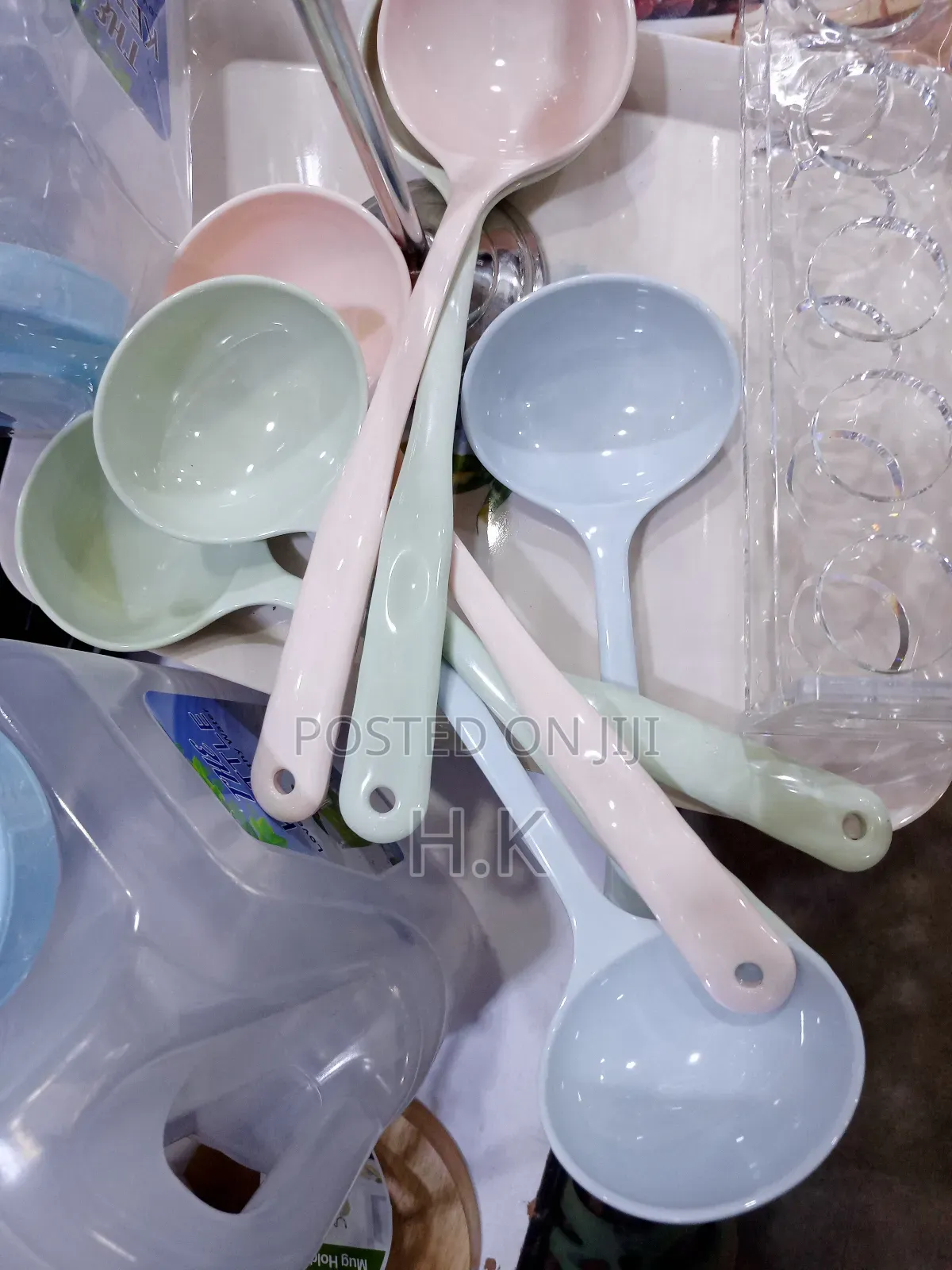 3pcs Thick and Large Capacity Soup Spoon