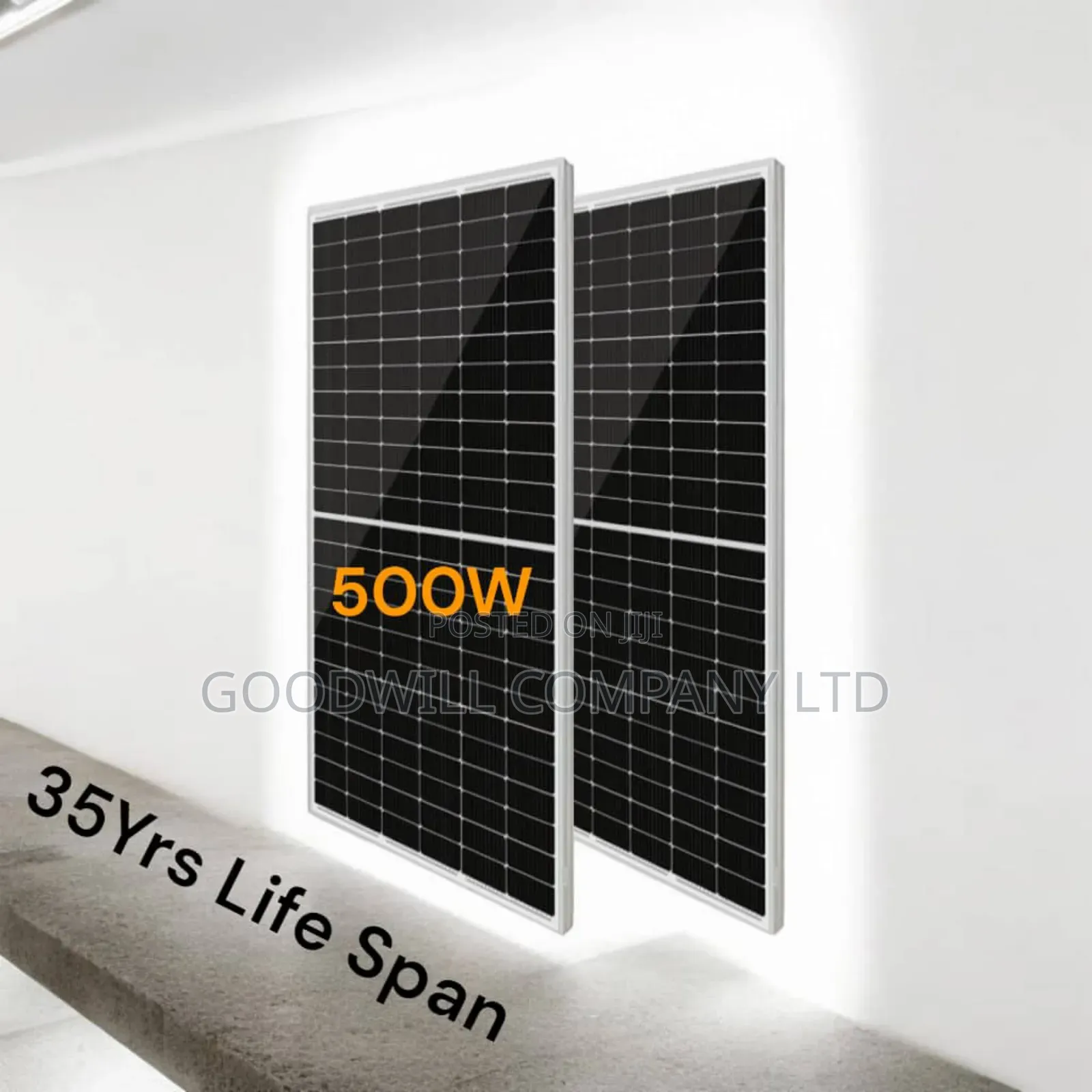 500w Mono Crystalline Solar Eclipse Eygnutak