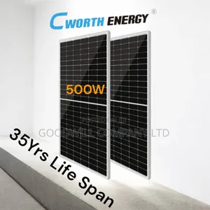 500w 48v Cworth Mono Crystalline Solar Panel