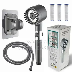 Super Water Filter Strong Turbo Presure Charged Shower Head