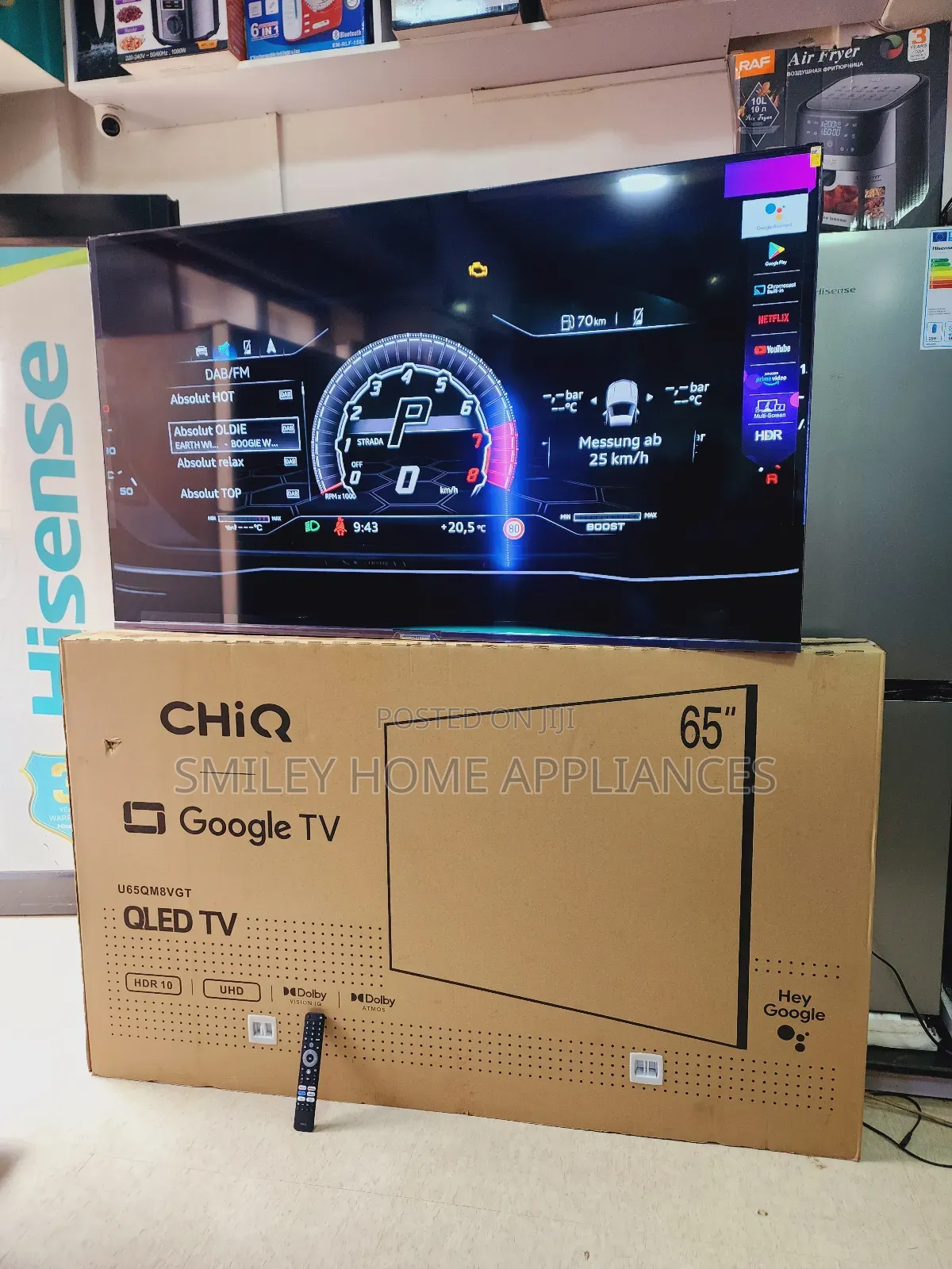 Chiq 65inches Qled Series Android Google Tv