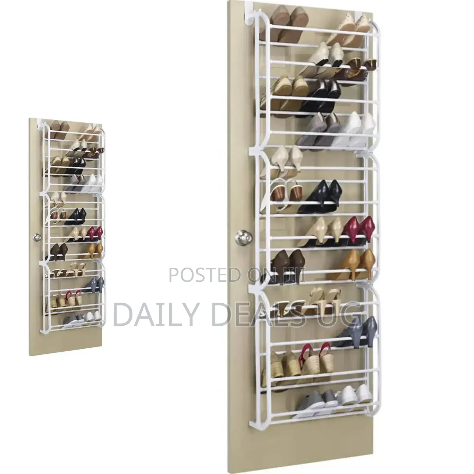 Adjustable Door Shoe Rack