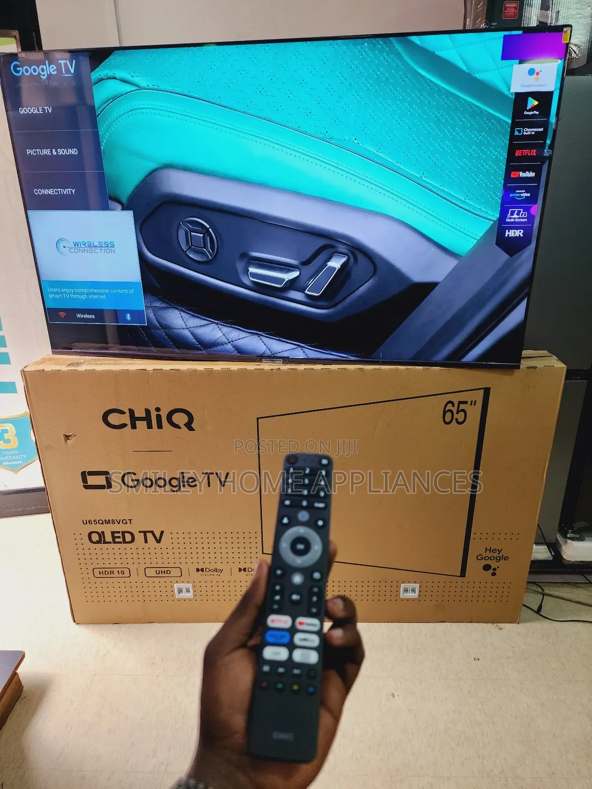 Chiq Google Tv 65inches Android Tv