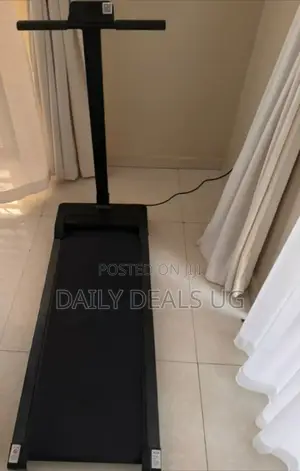 Black Electric 2 in 1 Treadmill Machine