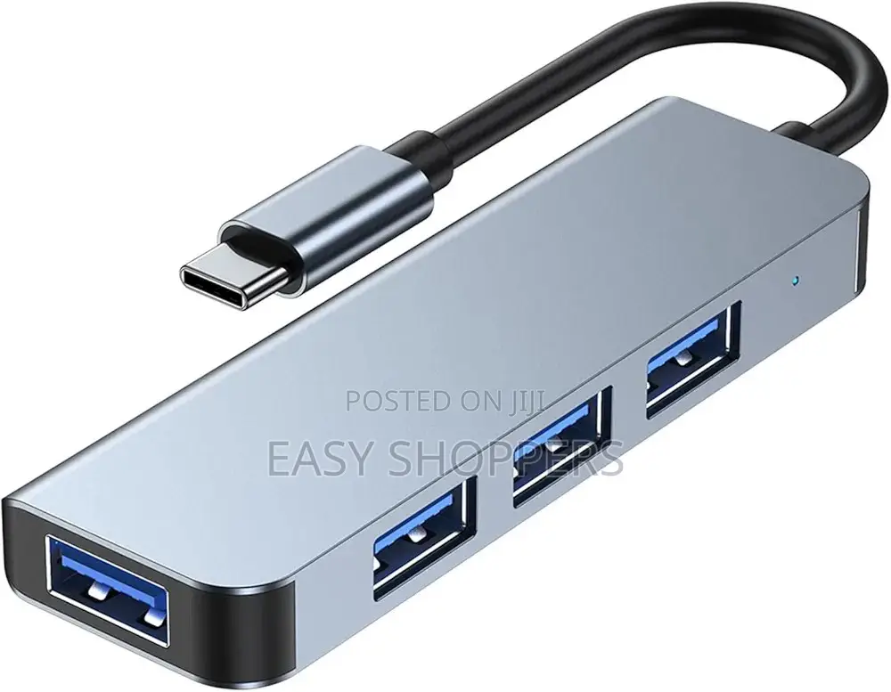 USB C to USB Hub 4 Ports, Multiple Protection Plug and Play