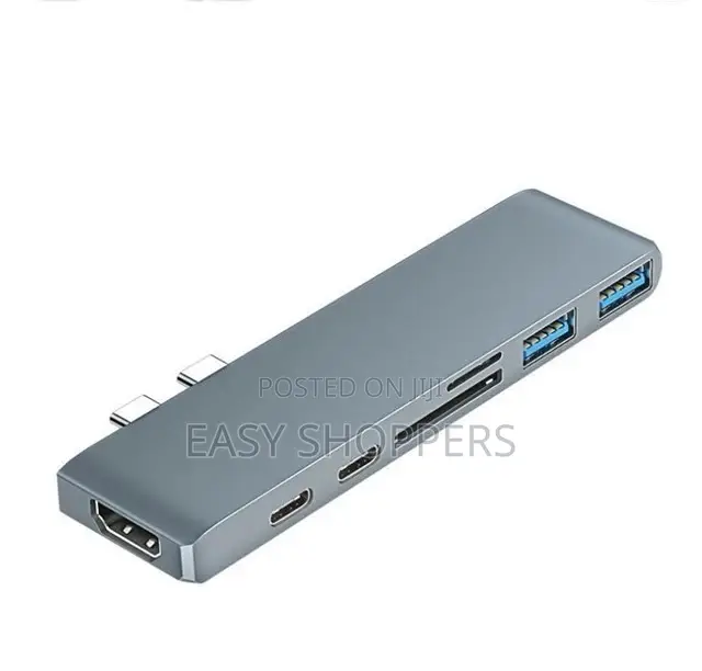 7 in 2 Usb C Hub With Multiple Ports