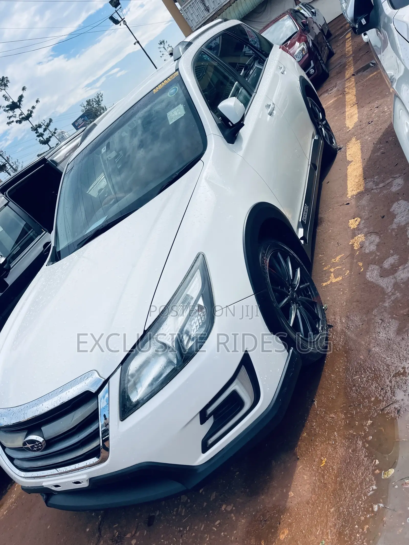 Subaru Exiga 2015 White