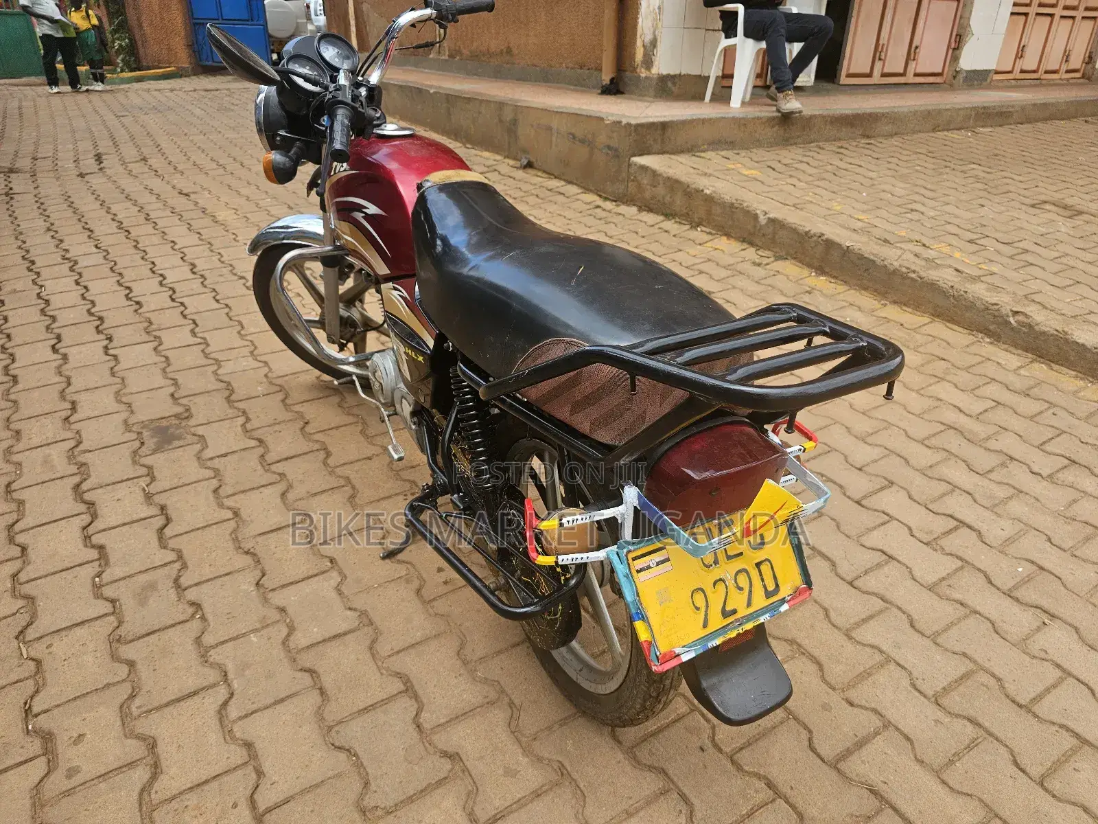 TVS XL 100 2017 Red