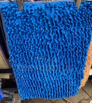 Bathroom Blue Door Mat