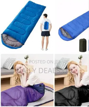 All Colours Camping Sleeping Bag