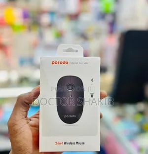 Porodo 2-in-1 Wireless Mouse