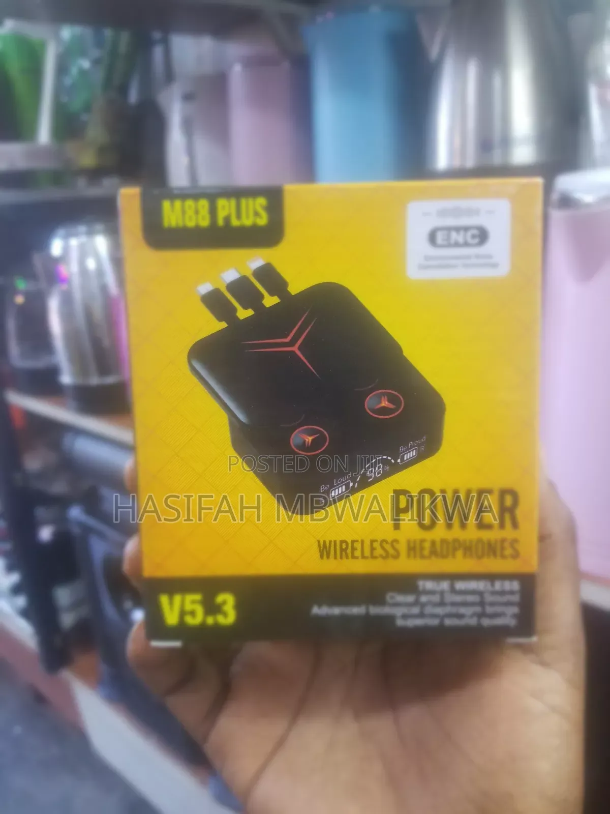 M88 Plus Wireless Earphones