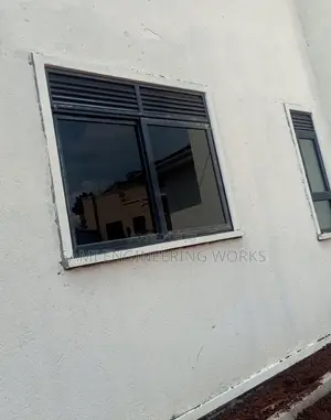 Slidding Grey Aluminum Window