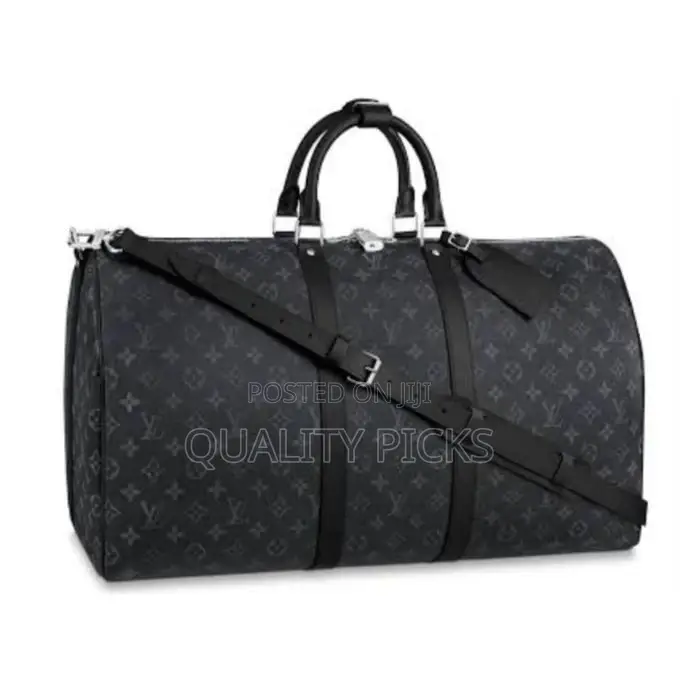 Monogram Eclipse Keepall Bandouliere 55 Travel Duffle Bag