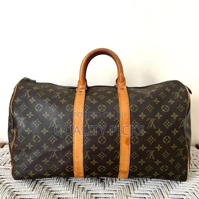 Monogram Eclipse Keepall Bandouliere 55 Travel Duffle Bag