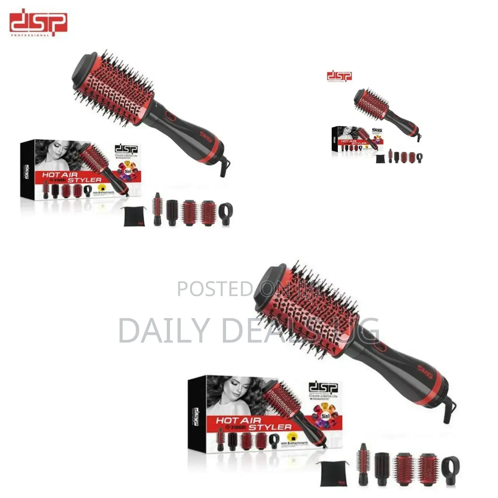 5 in 1 DSP Hair Straightener Comb