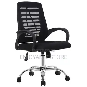 Checked Back Office Chair