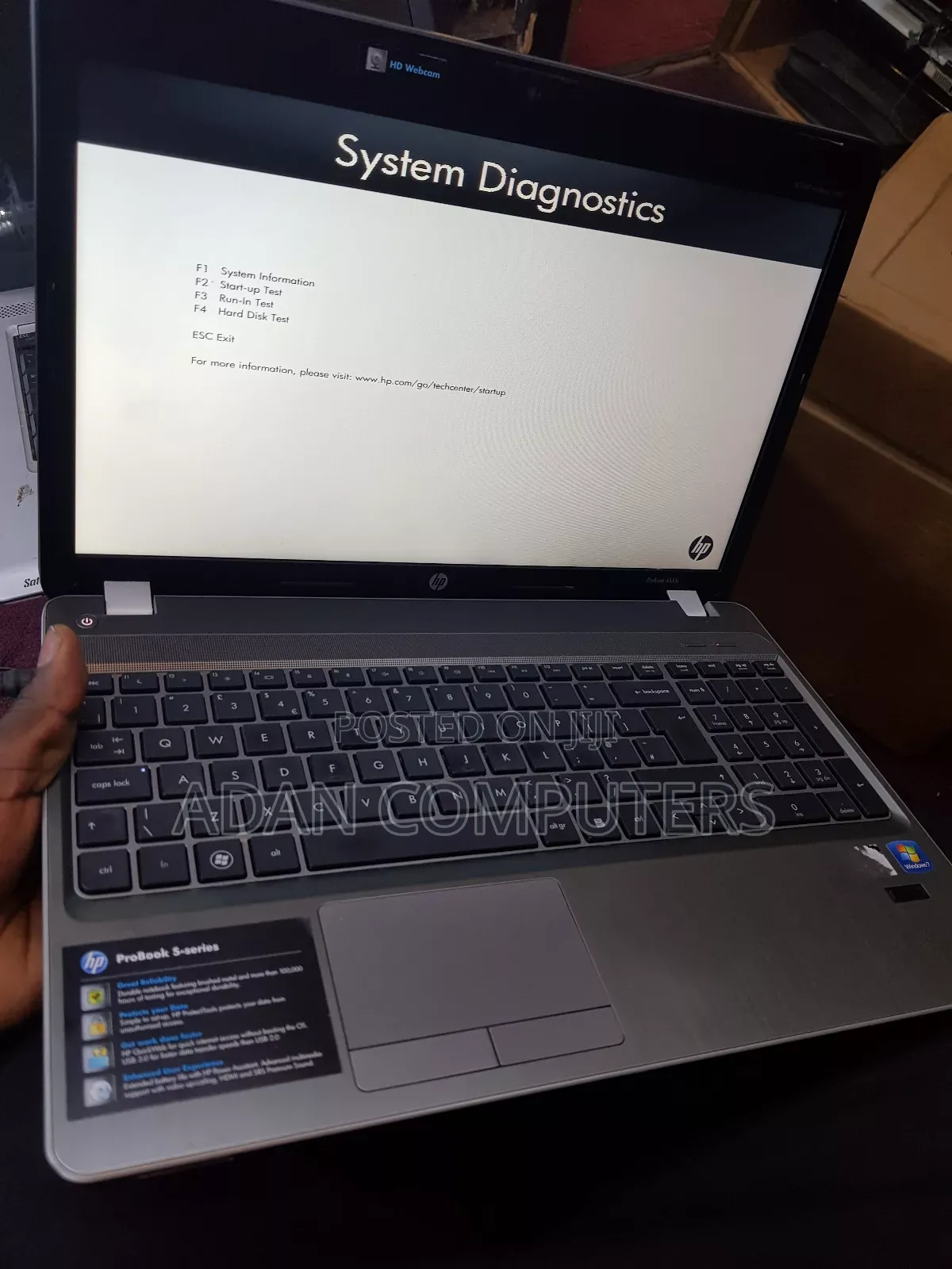 Laptop HP ProBook 4535S 4GB Intel Celeron HDD+SSD 320GB