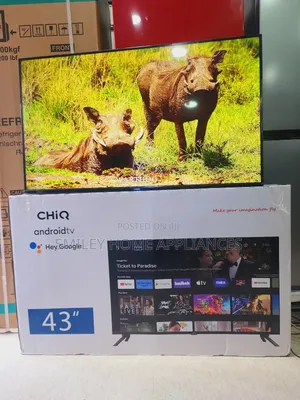 Brand New Chiq Google Android Tv 43inches
