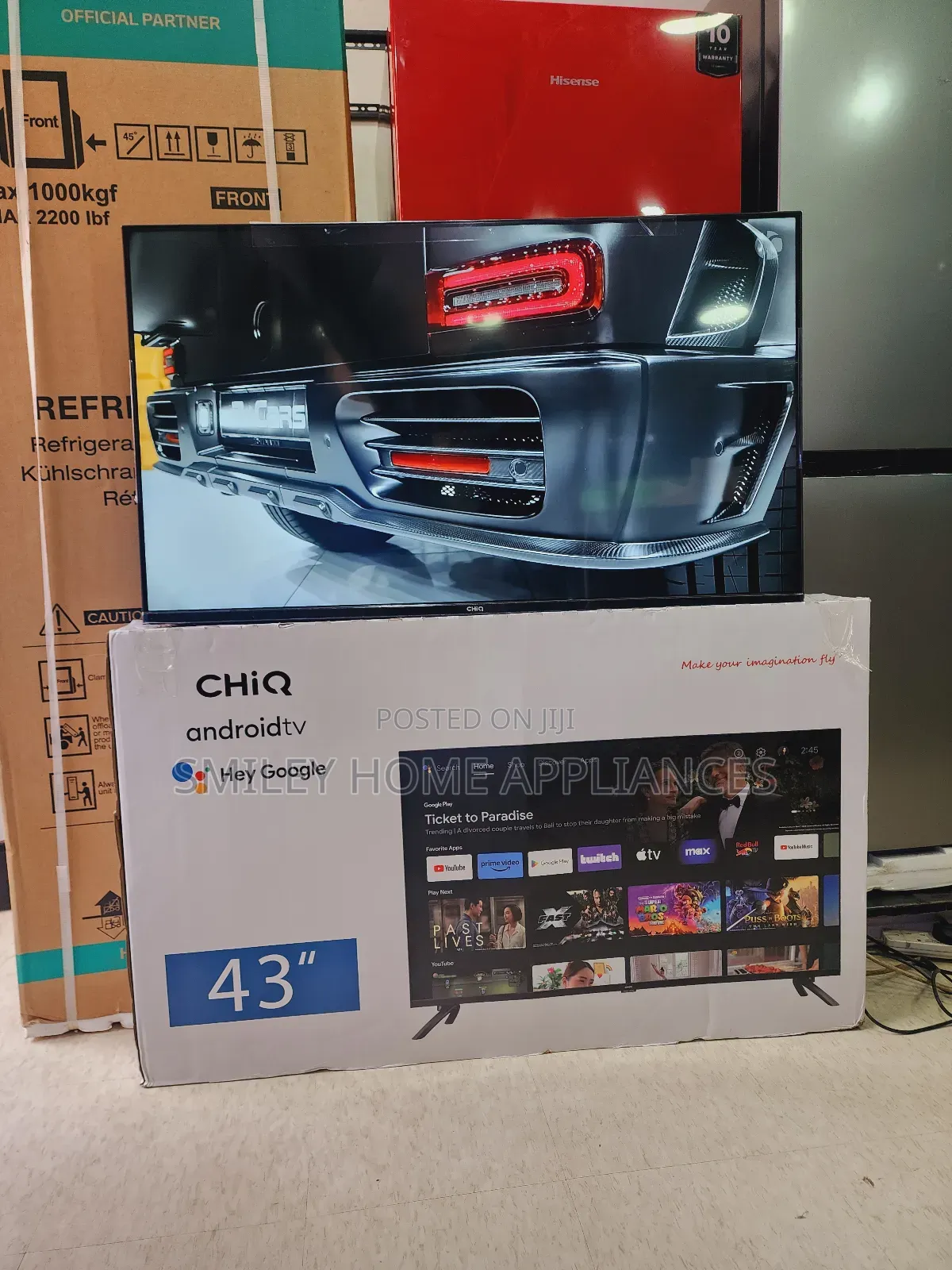 New Discounted Chiq 43inches Google Tv