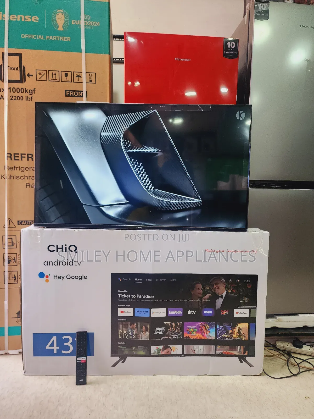 Newly Restocked Chiq 43inches Android Tv