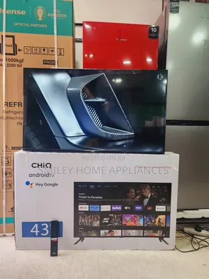 Newly Restocked Chiq 43inches Android Tv