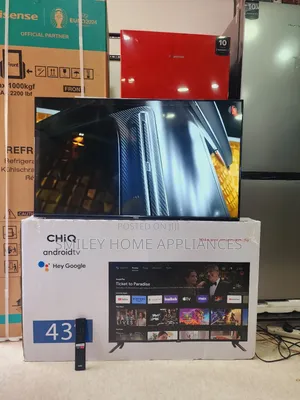 Newly Restocked Chiq 43inches Android Tv