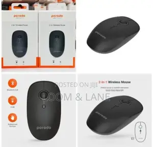 Porodo 2 in 1 Wireless Bluetooth Mouse