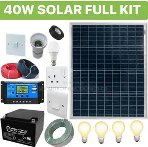 40W Solar System Complete Package