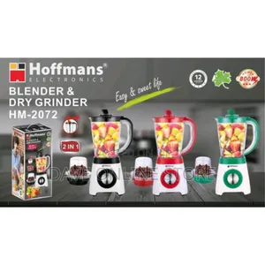 Hoffmans Blender Dry Grinder HM-2072 - White