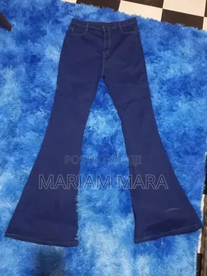 Flared Ladies Jean Pant/ Flared Denim Pant