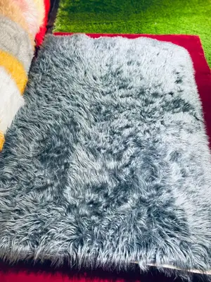 Fluffy Carpets in Grey