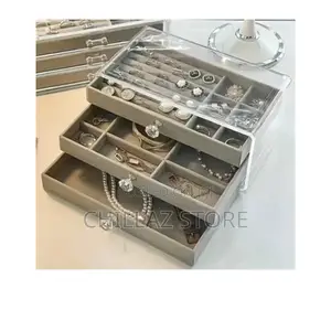 3 Tier Jewelry Storage Box.