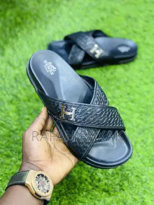 Original Men’S Hermes Cross Casual Leather Sandals