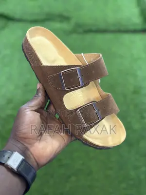 Original Casual Brown Suede Leather Birkenstock Sandals