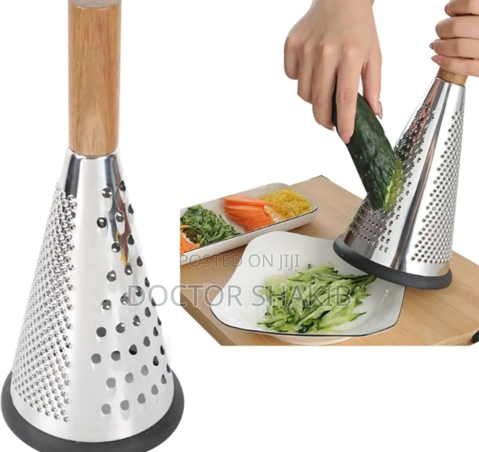 New Heavy Duty Cone Shape Cheese Grater