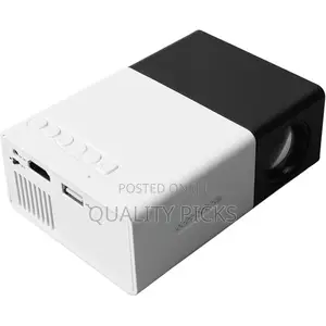 Mini Projector, Built-in Stereo Speaker Portable Multi-Media