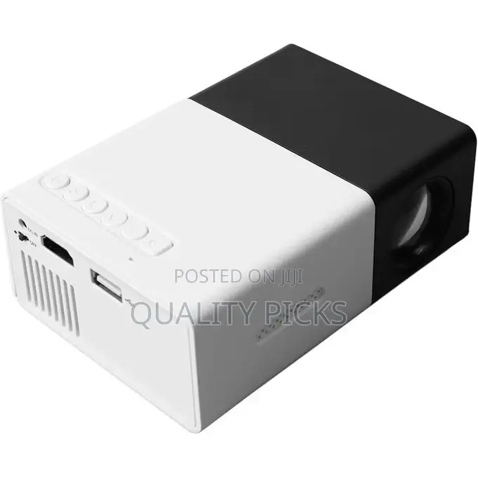 Mini Projector, Built-in Stereo Speaker Portable Multi-Media