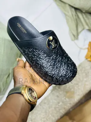 Original Louis Vuitton Clog Rubber Sandals