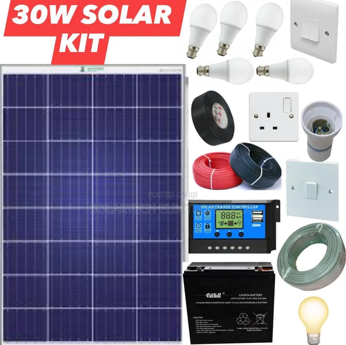 30W Solar System/ Germany Panels
