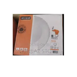 19 PCS Arcopal Feston Dinner Set.