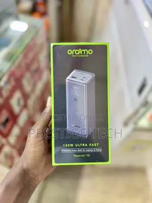 Oraimo Power Jet 130w Ultra Fast Laptop Powerbank (Power Bank)