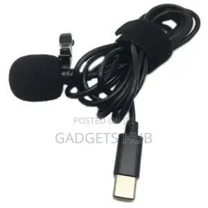 Phone Digital Lavalier Microphone For Type C Device