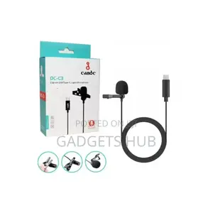 Phone Digital Lavalier Microphone For Type C Device