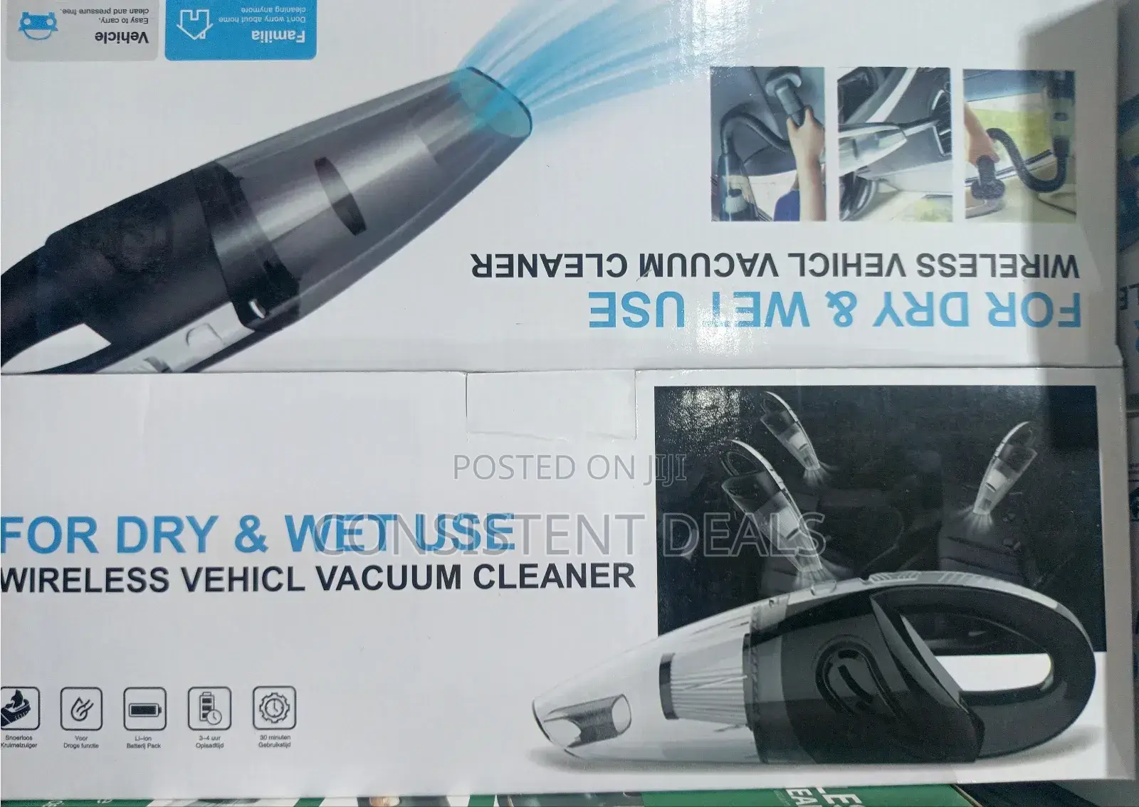 Wireless Dry and Wet Vacuum Cleaner