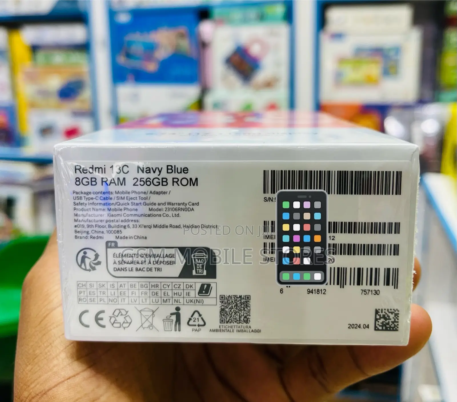 New Xiaomi Redmi 13C 256 GB Blue