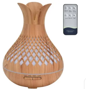Ultrasonic Wooden Air Humidifier Aroma Therapy Diffuser